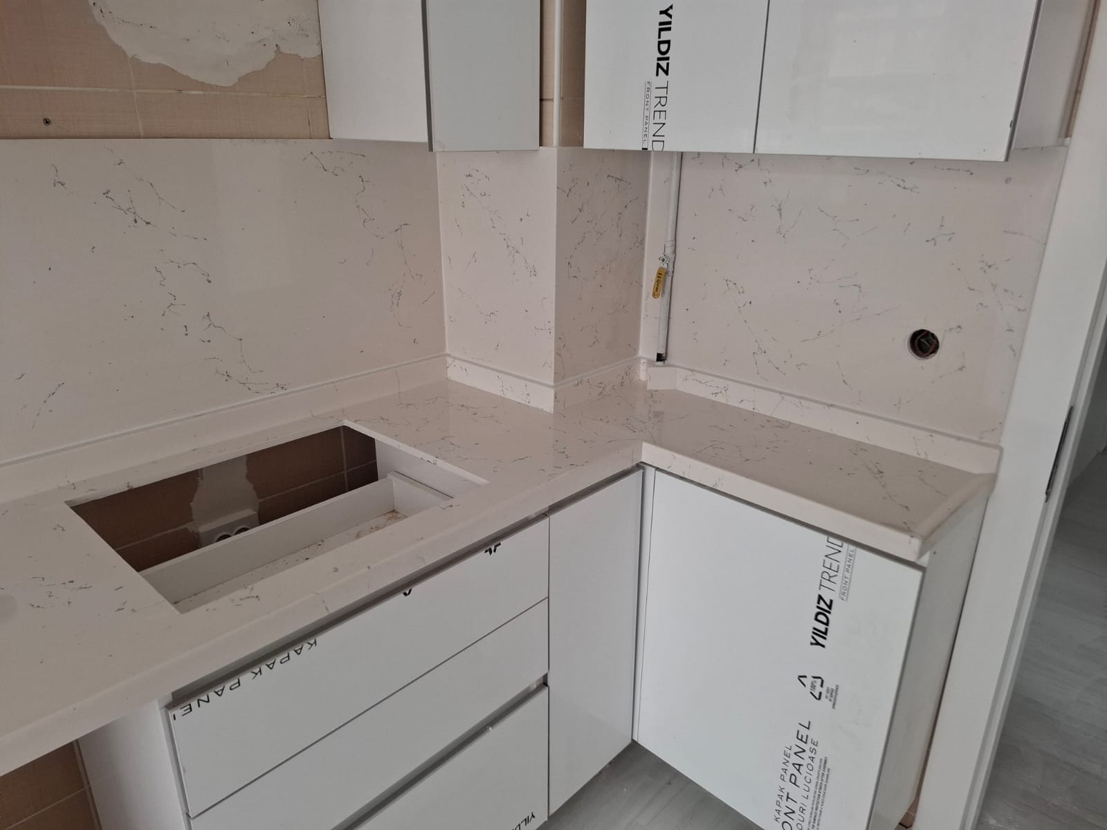 Ankara asma tavan metalik panel banyo