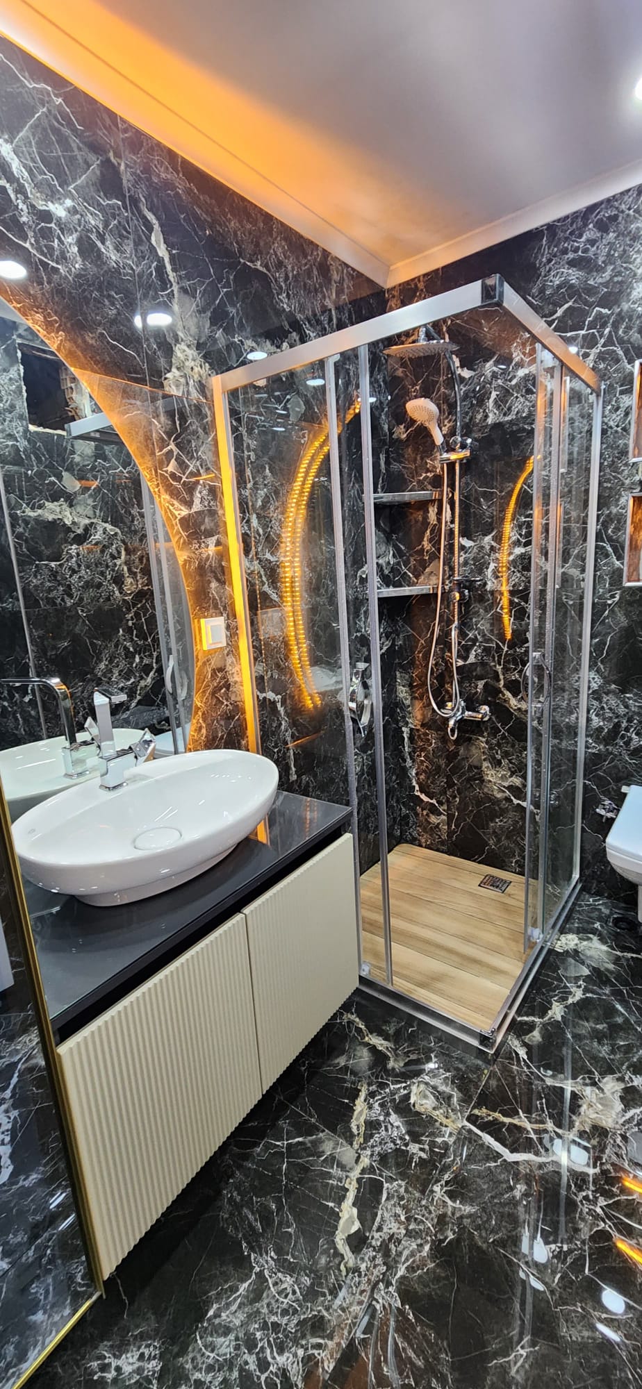 Ankara mutfak tezgah mermer mozaik fayans